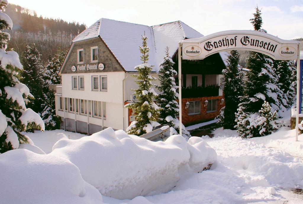 Hotel Restaurant Gunsetal Bad Berleburg Buitenkant foto